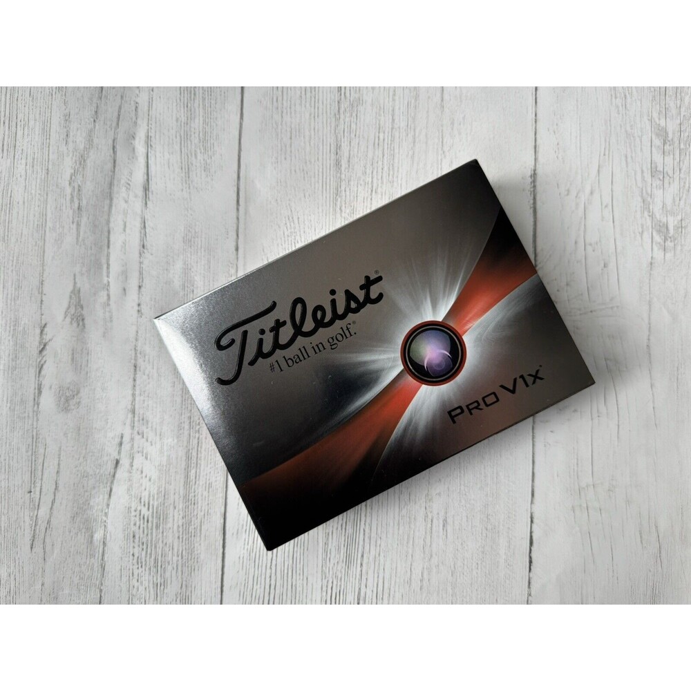 New 2024 Titleist ProV1X Dozen Golf Balls GATech